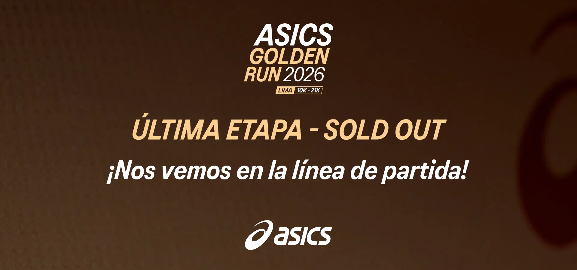 ASICS Golden Run Lima 2026