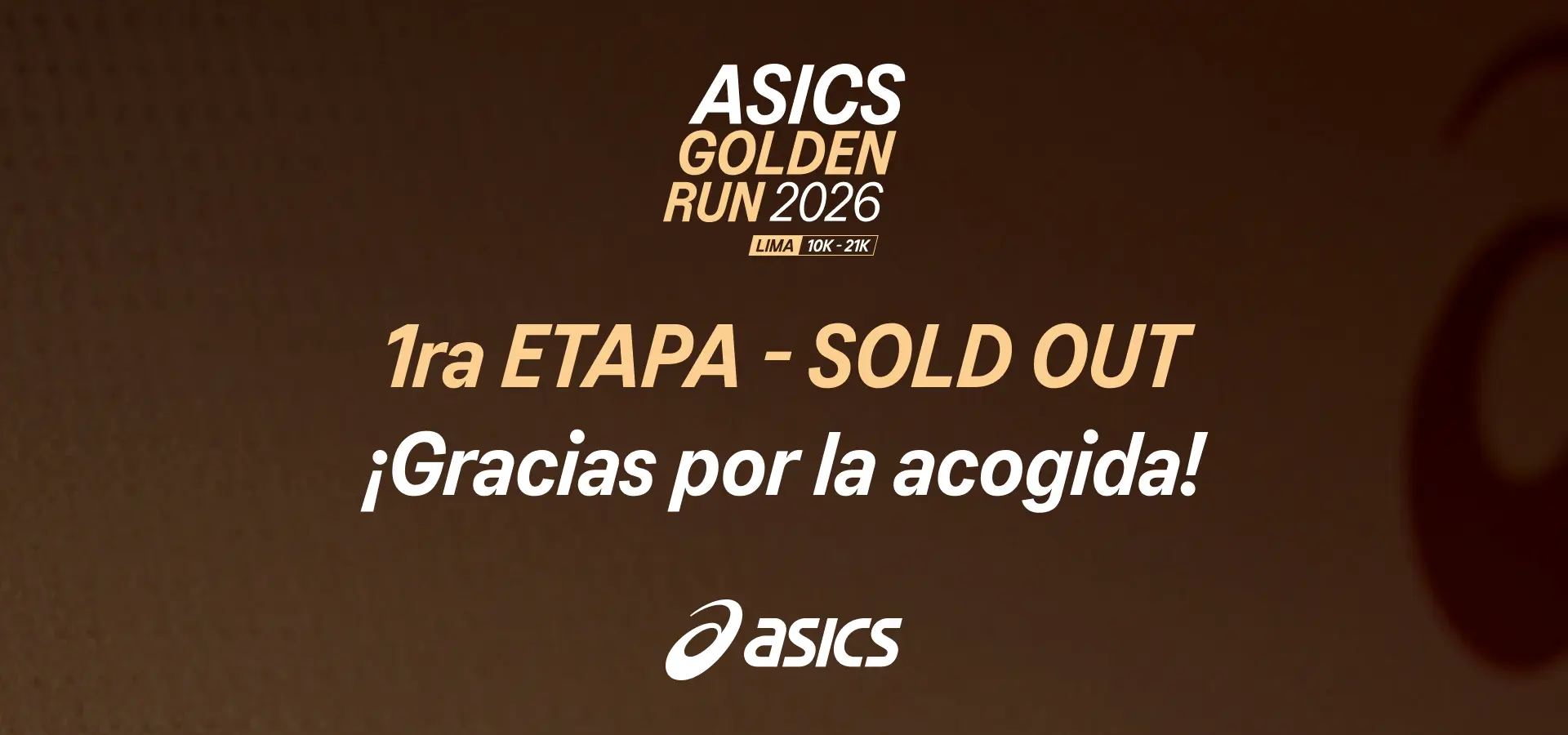 ASICS Golden Run Lima 2026