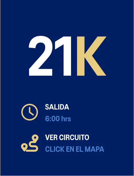 Mapa ruta 21K